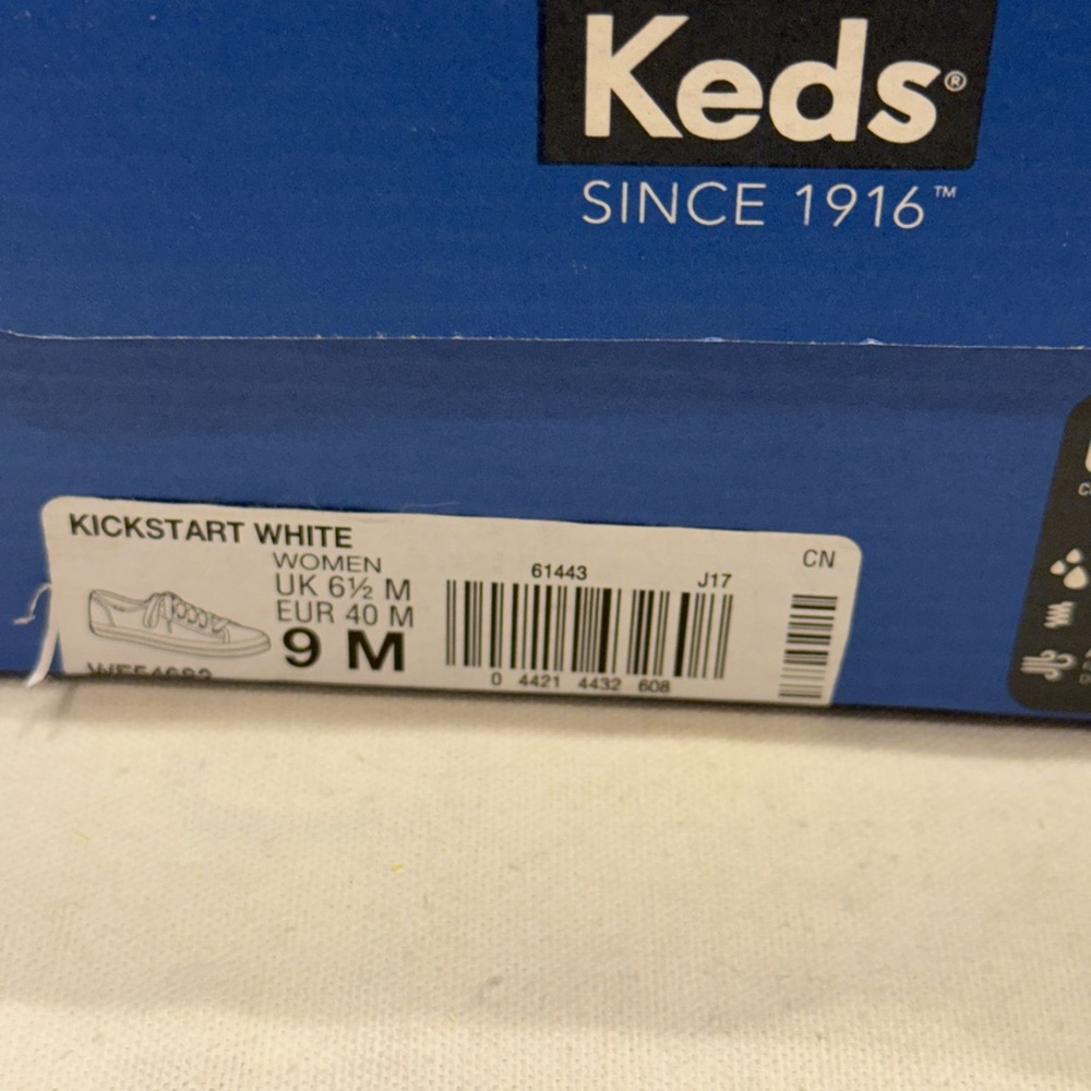 Keds Kickstart WF54682 Women's Sneakers Color White - Picture 9 of 9